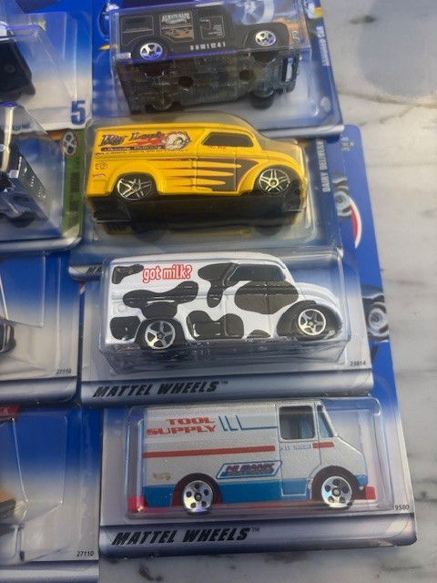 Hot Wheels Truck collection, (ice cream, armored, dairy delivery) NIB you pick