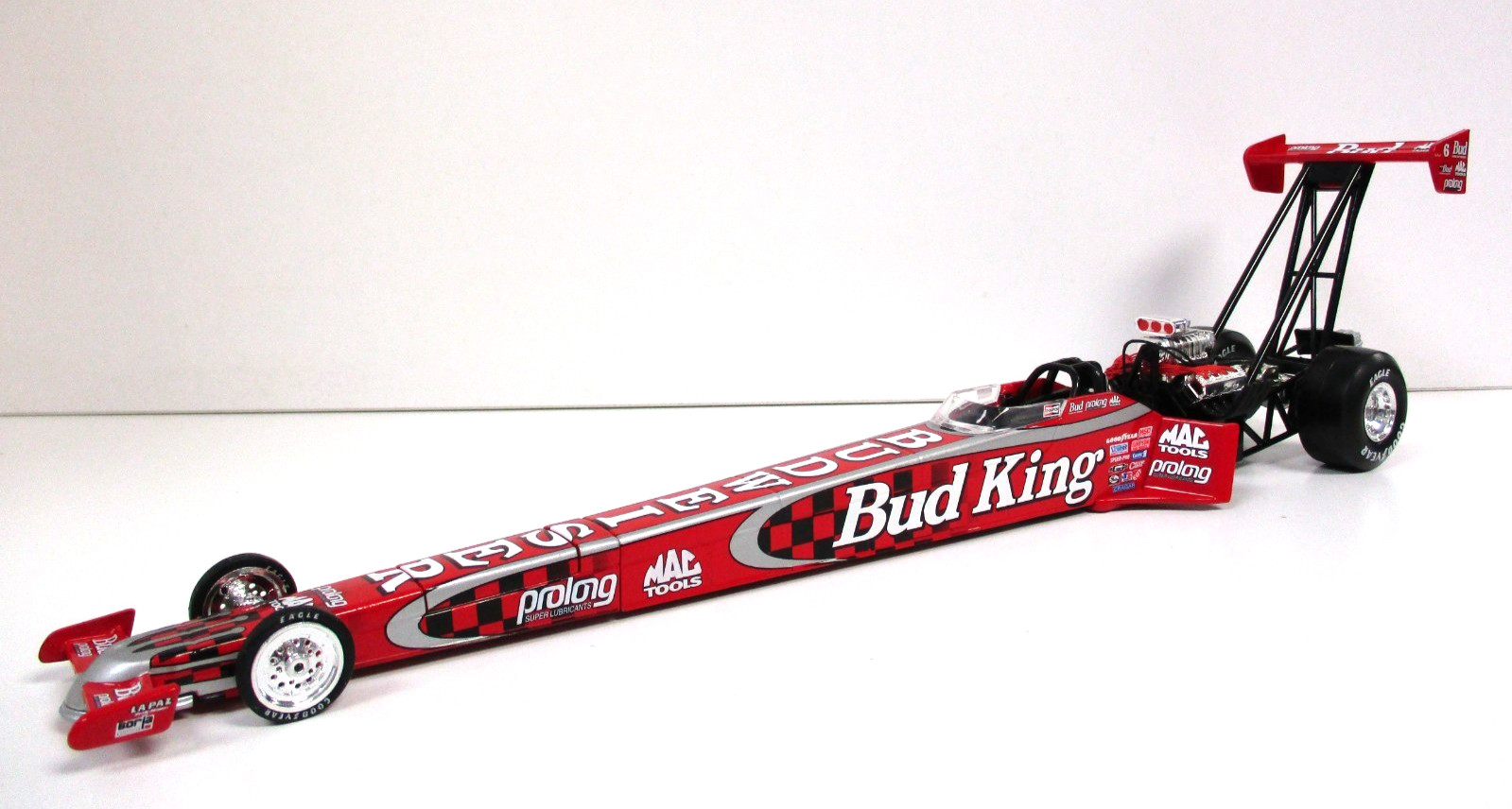 ACTION KENNY BERNSTEIN BUDWEISER KING – 2000 NHRA TOP FUEL DRAGSTER 1/24