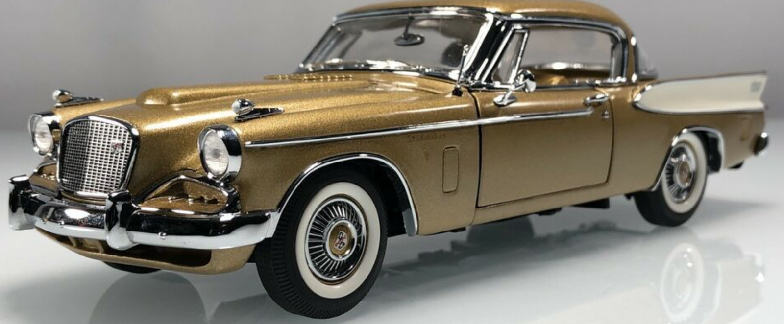 Studebaker Classic Car Custom Built Metal Model Concept 1 Race Vintage24Promo18
