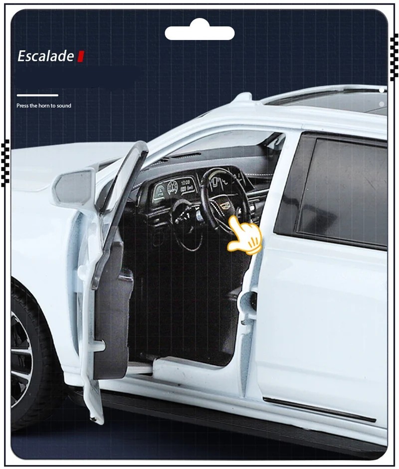 2021/2025 Cadillac Escalade – Black -1:24 Scale
