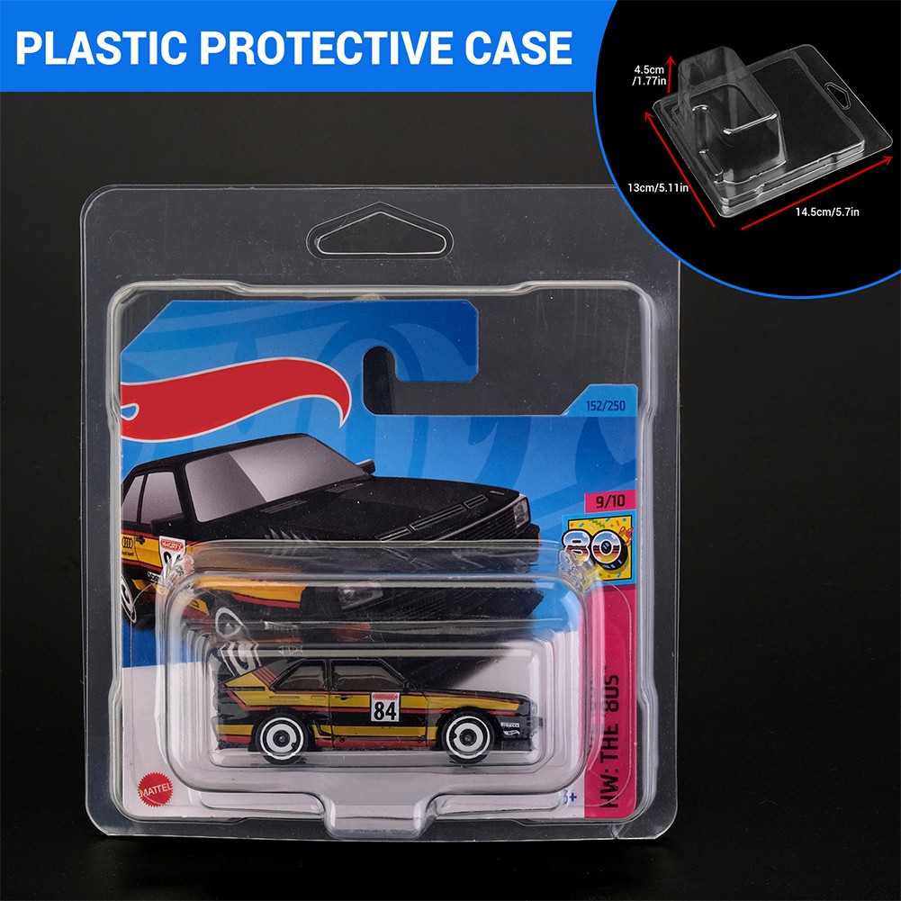 50Pcs PET Clear Protector Cases Display Box For HW Diecast Toy Car 13*14.5*4.5CM