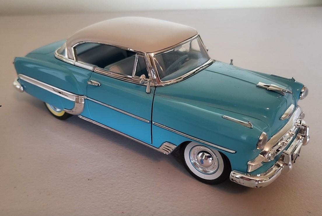JADA 1953 CHEVROLET BEL AIR HARDTOP 1/24 SCALE DIECAST MODEL CAR