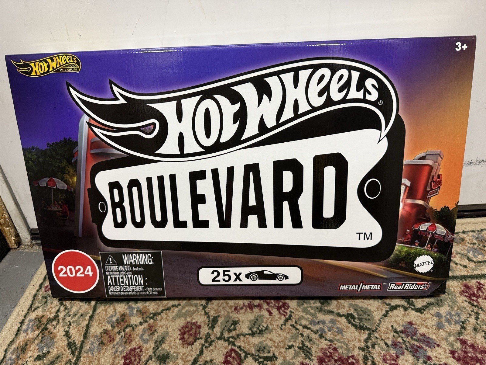 HOT WHEELS 2024 Boulevard 25-Car Factory Set Premium Diecast Collection HRW96