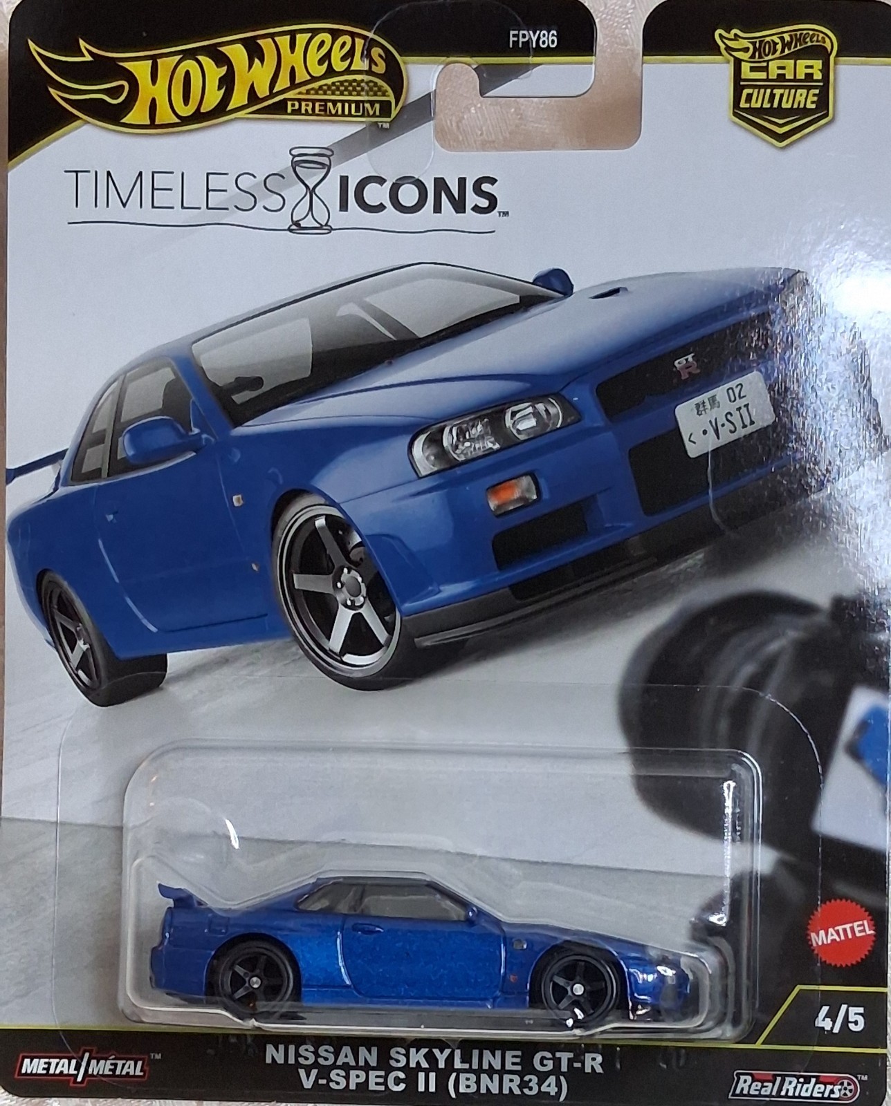Hot Wheels Premium Timeless Icons Nissan Skyline GT-R V-Spec II & Lexus LFA
