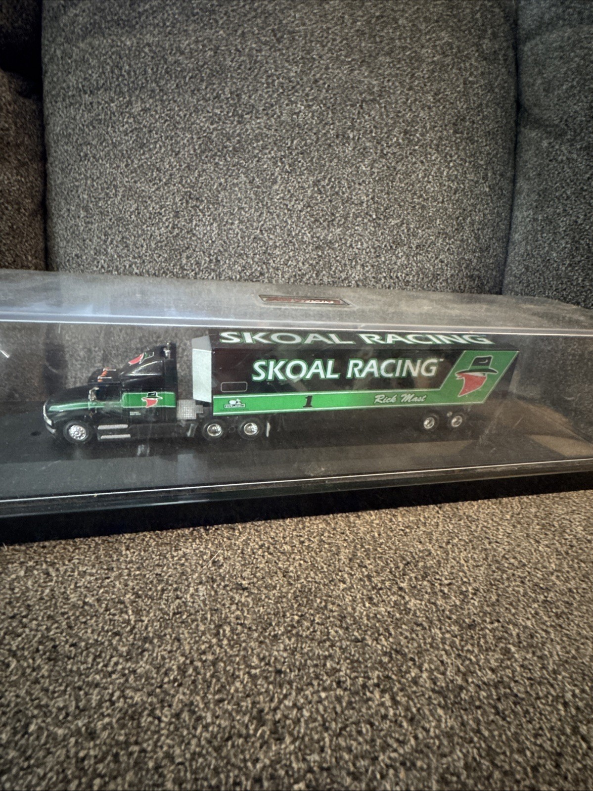 RICK MAST ACTION SKOAL RACING RACE CAR TRANSPORTER 1:96 SCALE ADULT COLLECTABLE