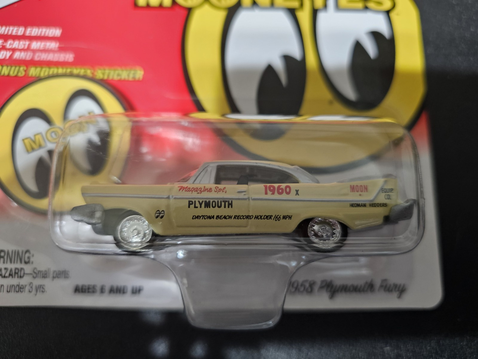 2002 Lot 6 Johnny Lightning MoonEyes Willys Dragster Fury Hi-Boy Shelby F-100