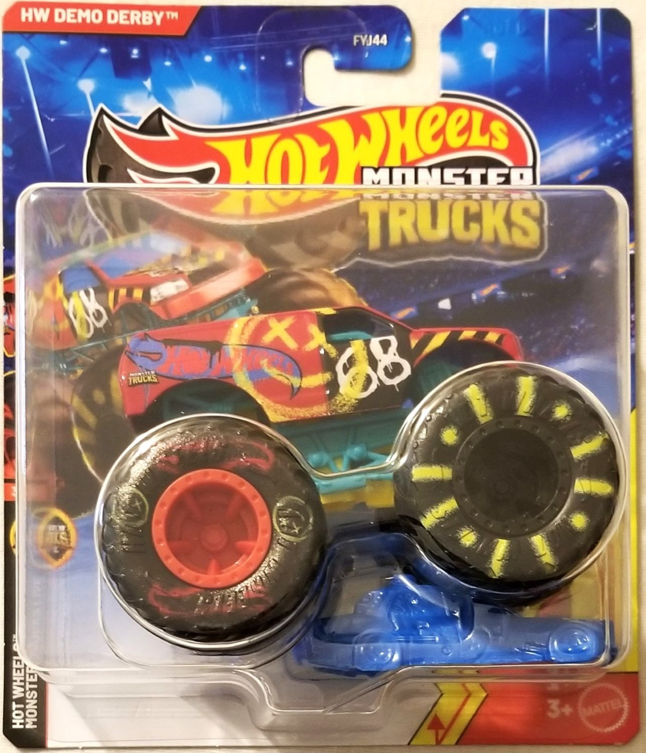 Hot Wheels – 2026 Monster Trucks Live 3/8 HW Demo Derby (BBJKJ92)