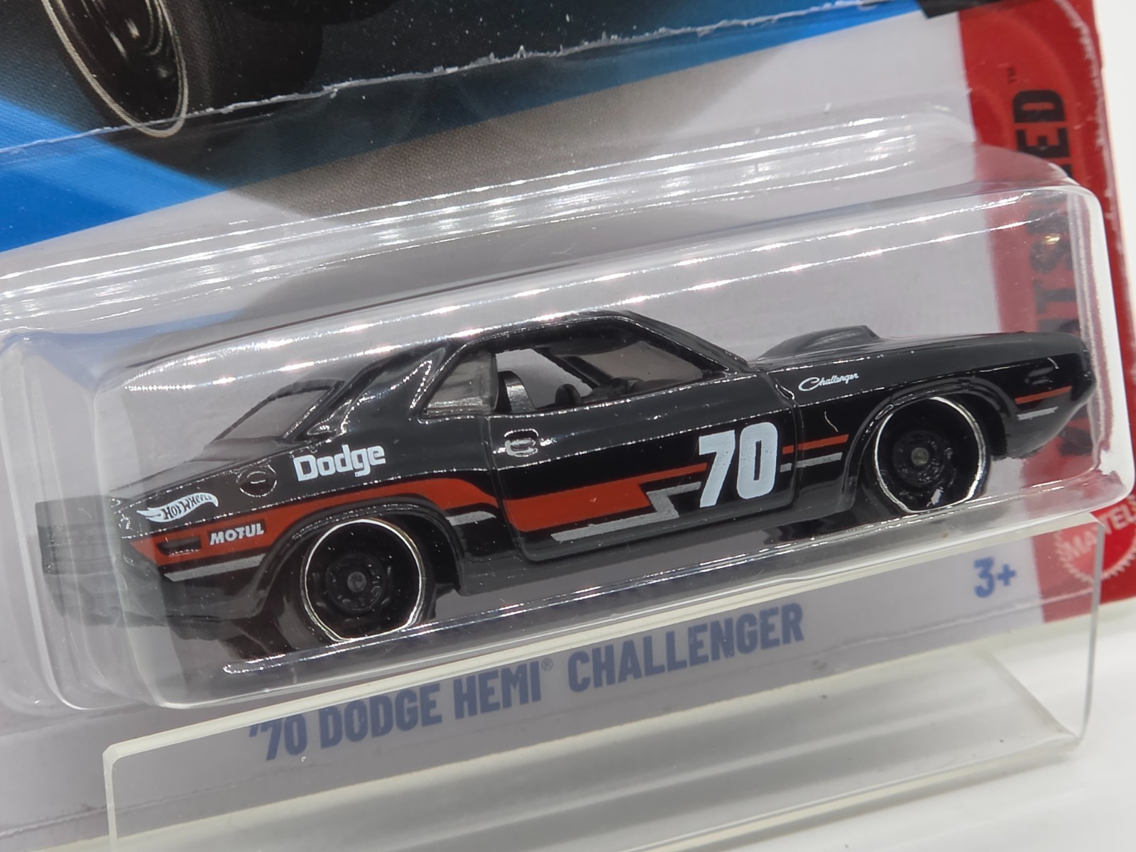 2026 Hot Wheels ’70 Dodge HEMI Challenger Night Speed Black 4/10 #36/250