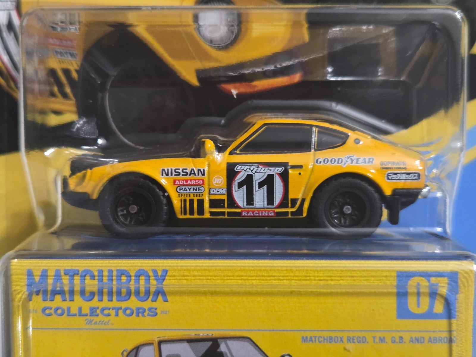2026 matchbox collectors 7/20 – 1972 datsun 240z rally