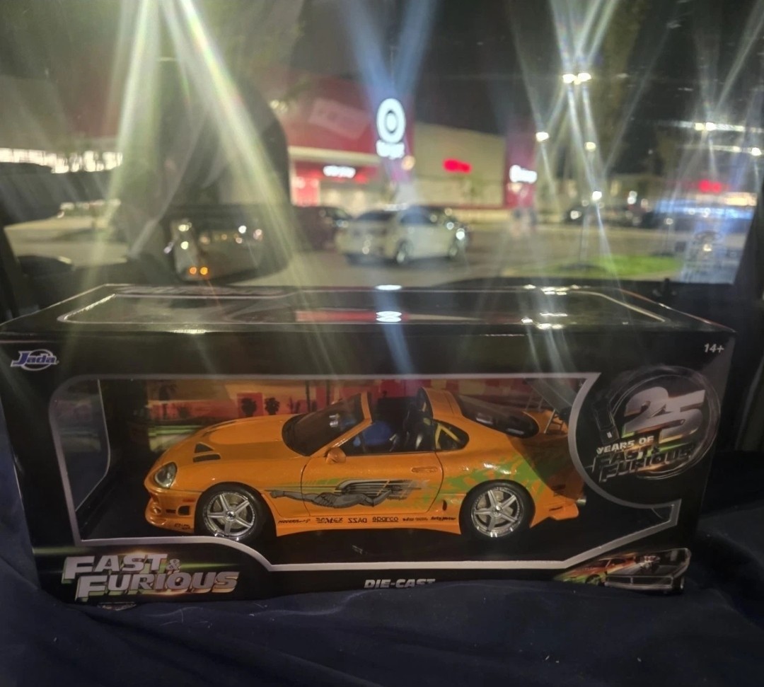 Jada Toys 25 Years of Fast & Furious Nissan Silvia S15 & Toyota Supra 1/18 Scale