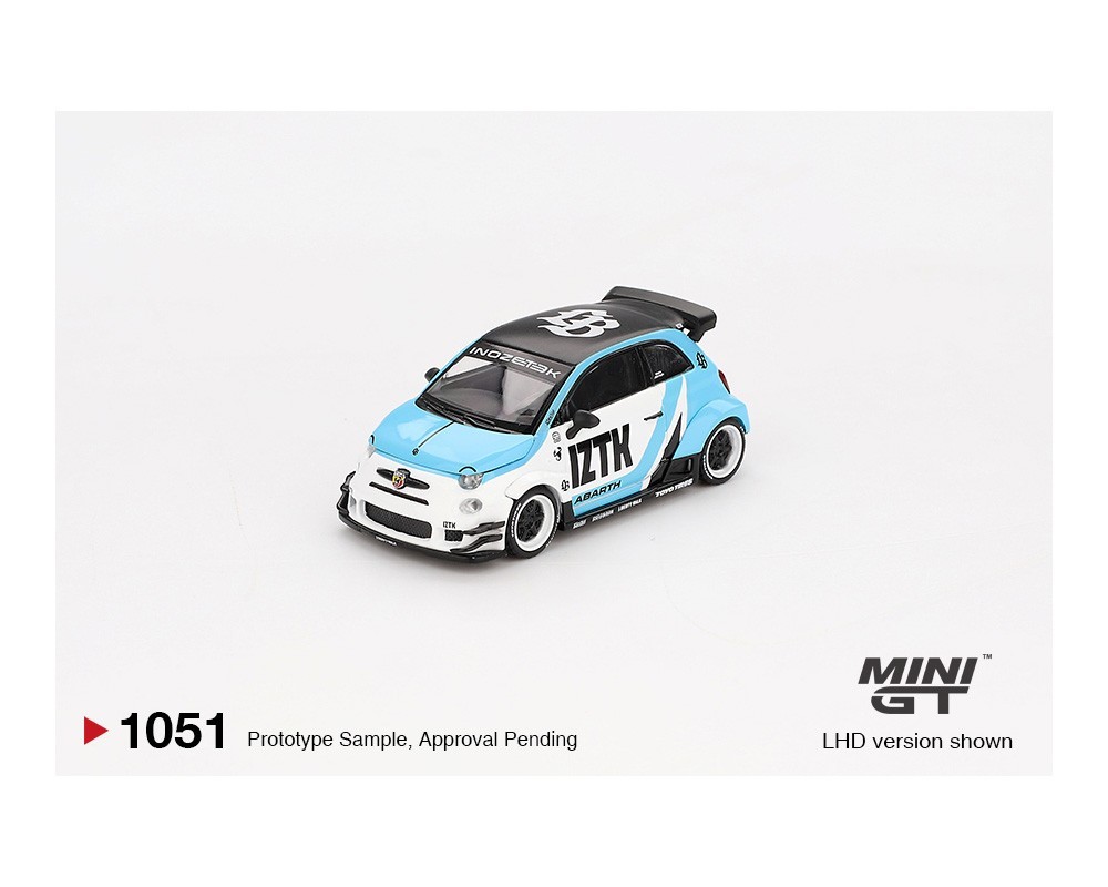 Mini GT Abarth 595 LB-WORKS x Abas Works IZTK #1051 1/64