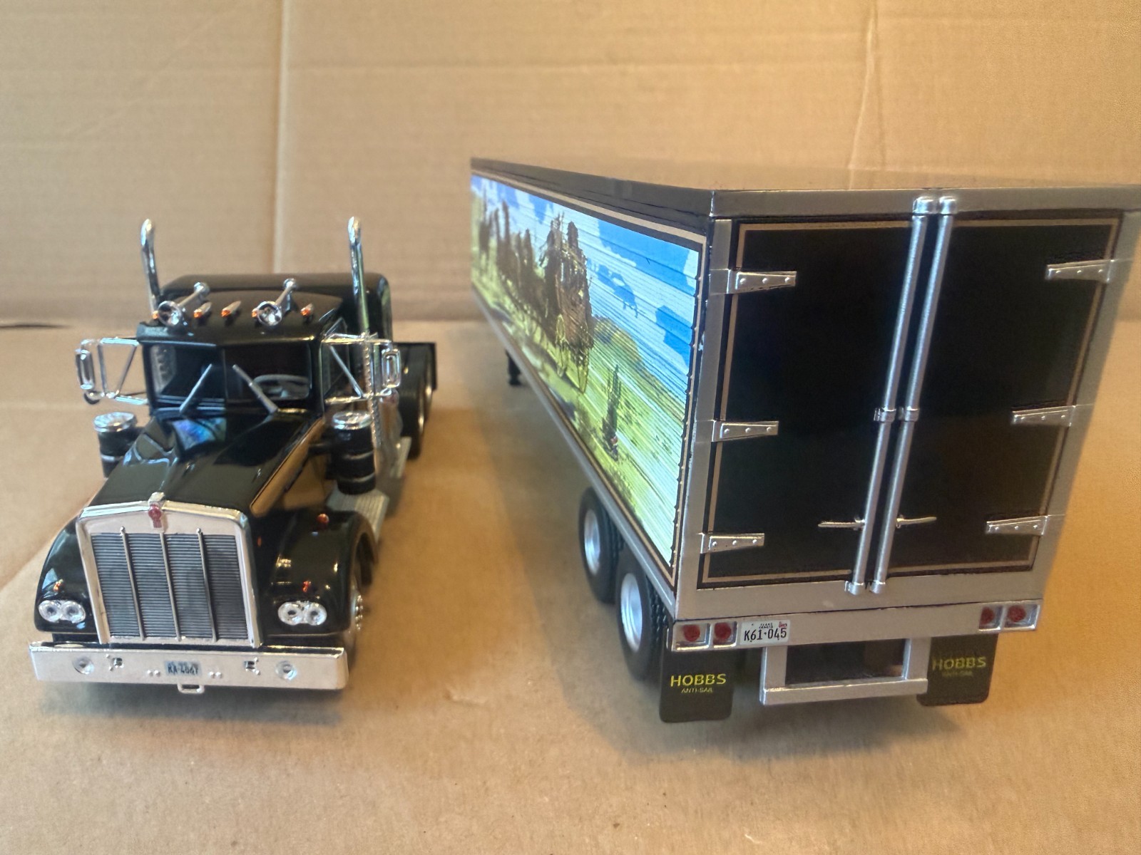 Kenworth W925 Semi-trailer truck Smokey and the Bandit (1977) 1:43