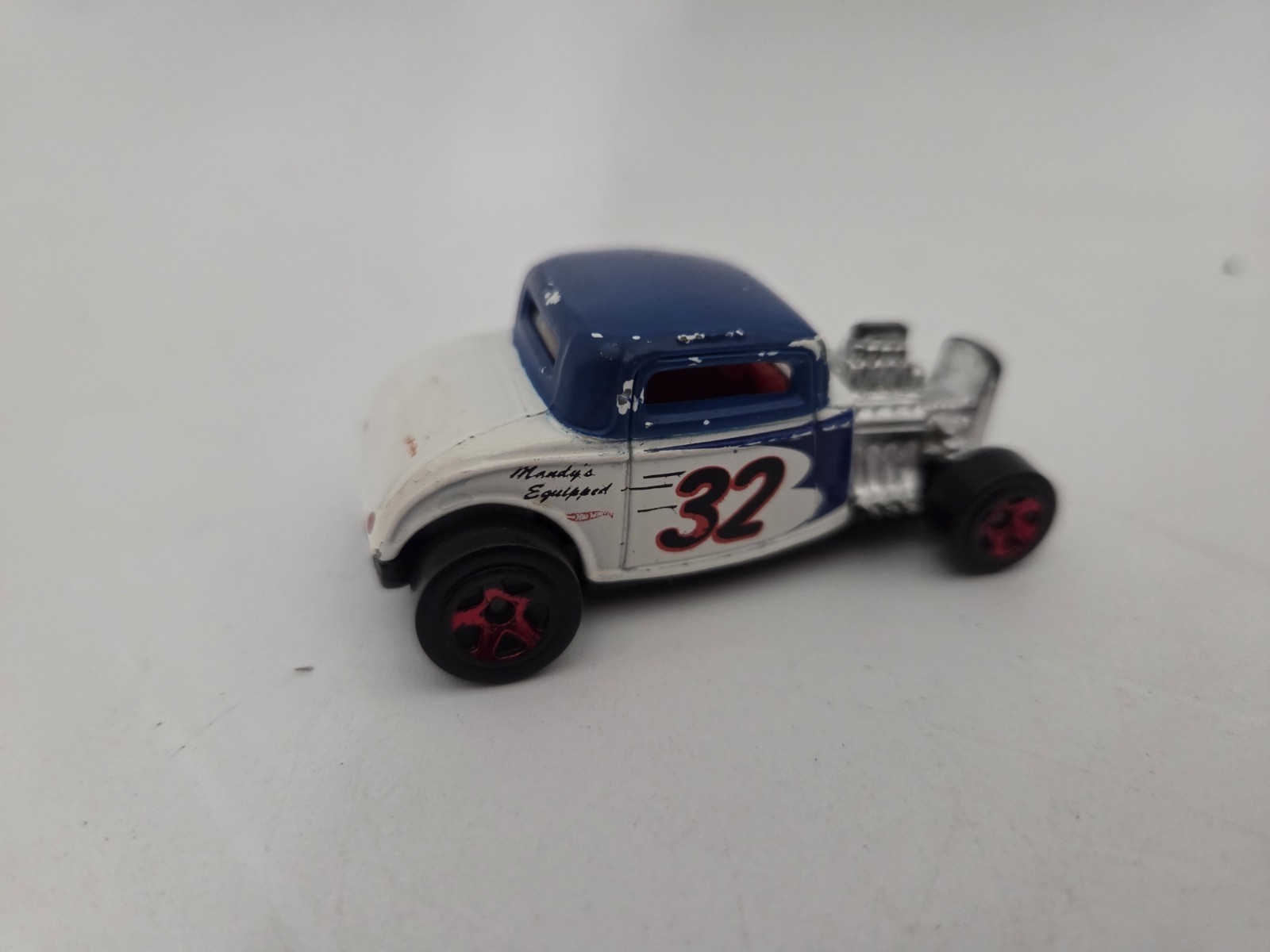 Hot Wheels Premium Matte Blue Orange ’32 Ford Loose Diecast Vehicle