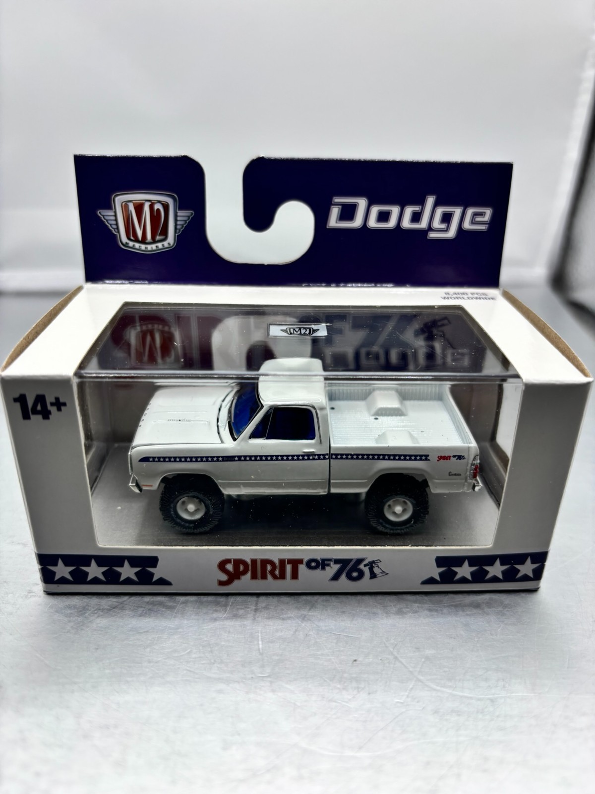 M2 Machines (Spirit of 76 )- “1976 Dodge D100- Bicentennial”