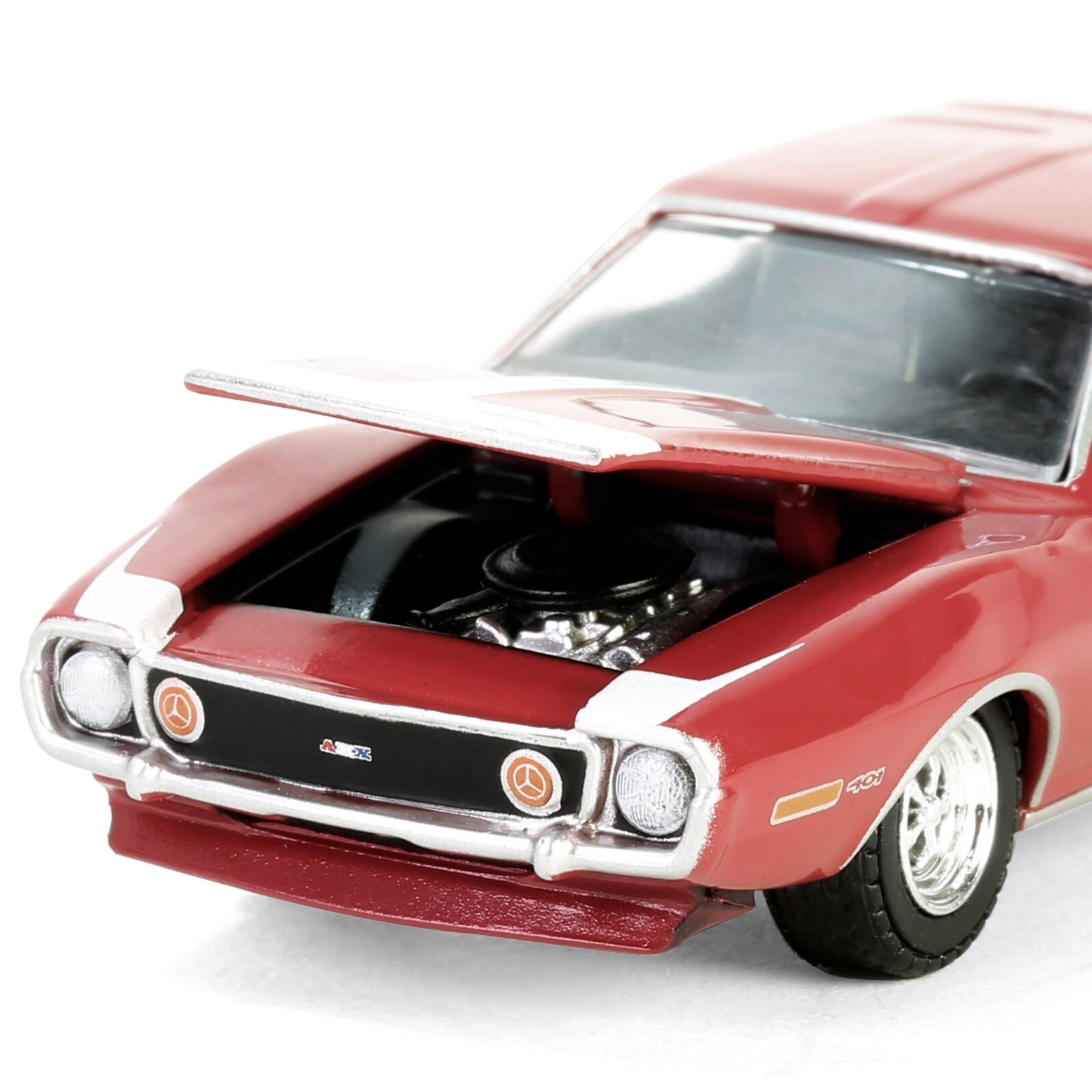 1971 AMC Javelin AMX – Red Diecast 1:64 Scale Model – Greenlight 68060B