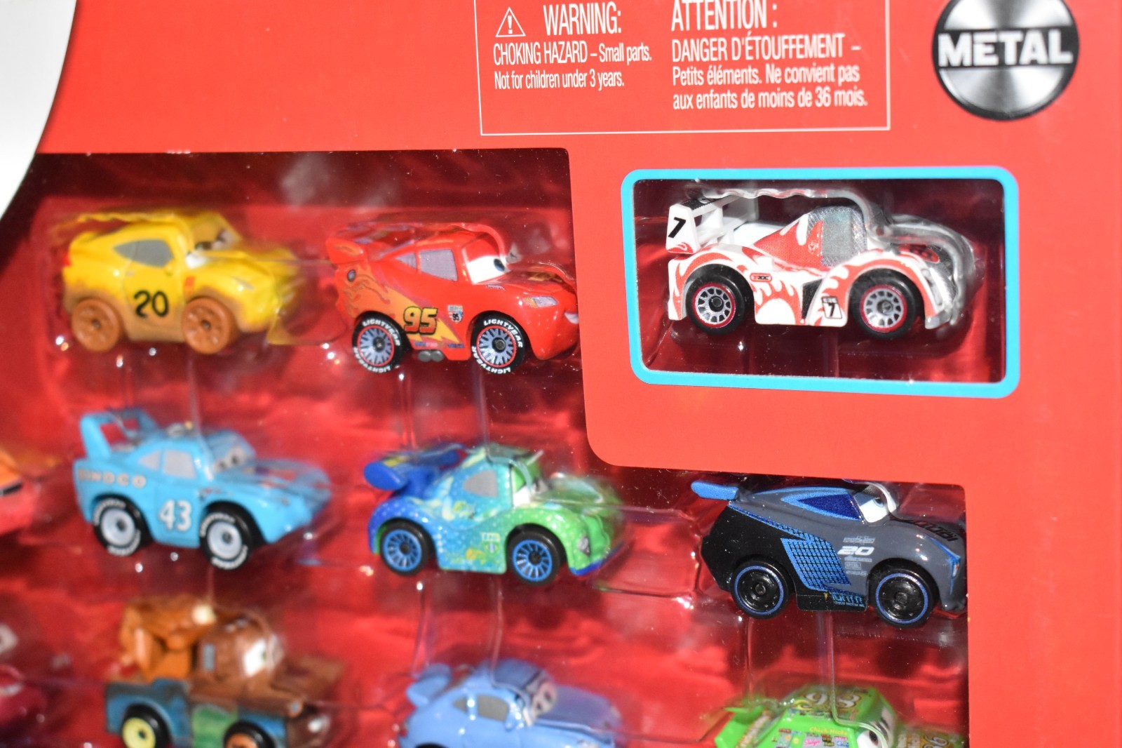 Disney Pixar Cars Mini Racers VARIETY CARLA VELOSO,SALLY,LUIGI, 15 Pack LOT 2NEW
