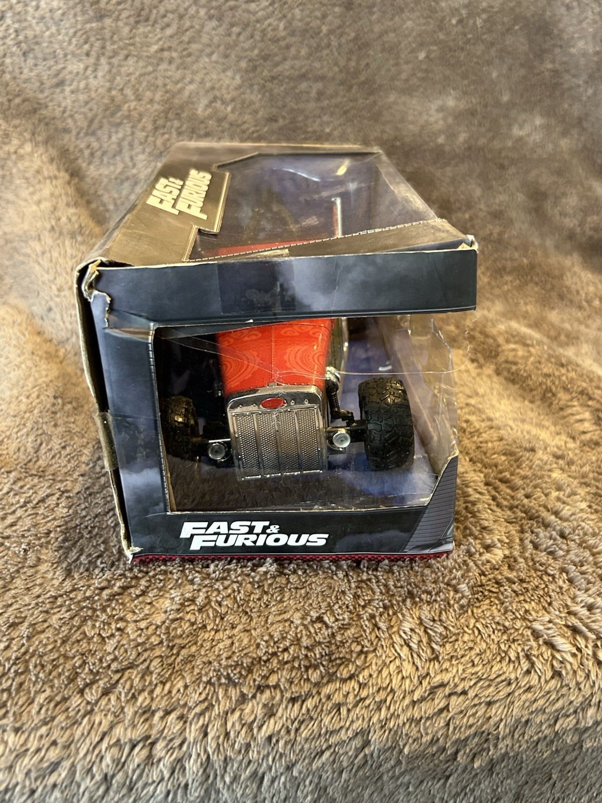 JADA 1/24 CUSTOM PETERBILT TOW TRUCK FAST AND FURIOUS HOT ROD RACER Damaged Box