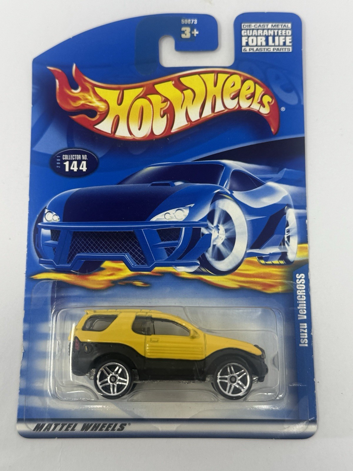 Hot Wheels Yellow Isuzu Vehicross #144 A4