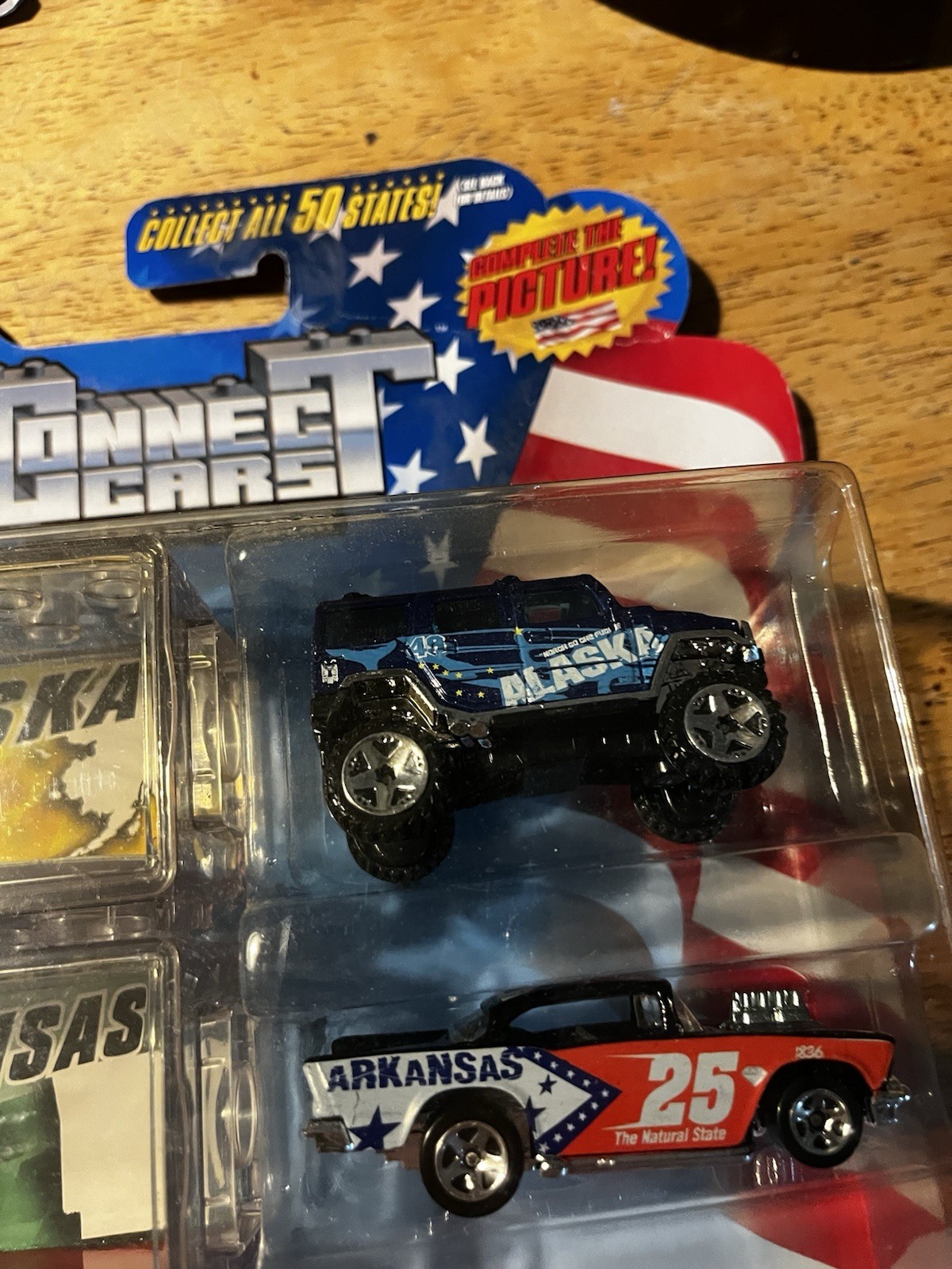 2008 HOT WHEELS 3-PACK CONNECT Alaska, Arkansas, And Tennessee SEALED NEW IN BOX