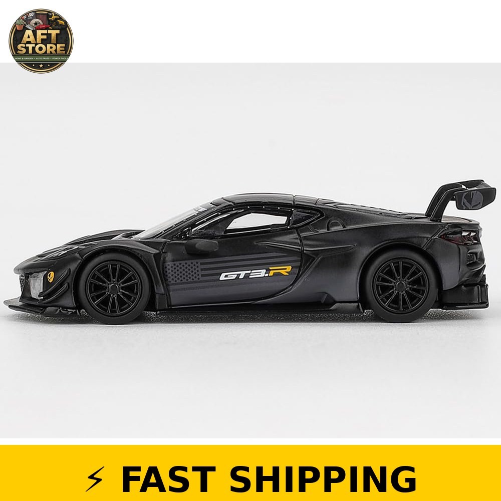 MINI GT Z06 GT3.R Black Limited Edition 1/64 Diecast Model Car