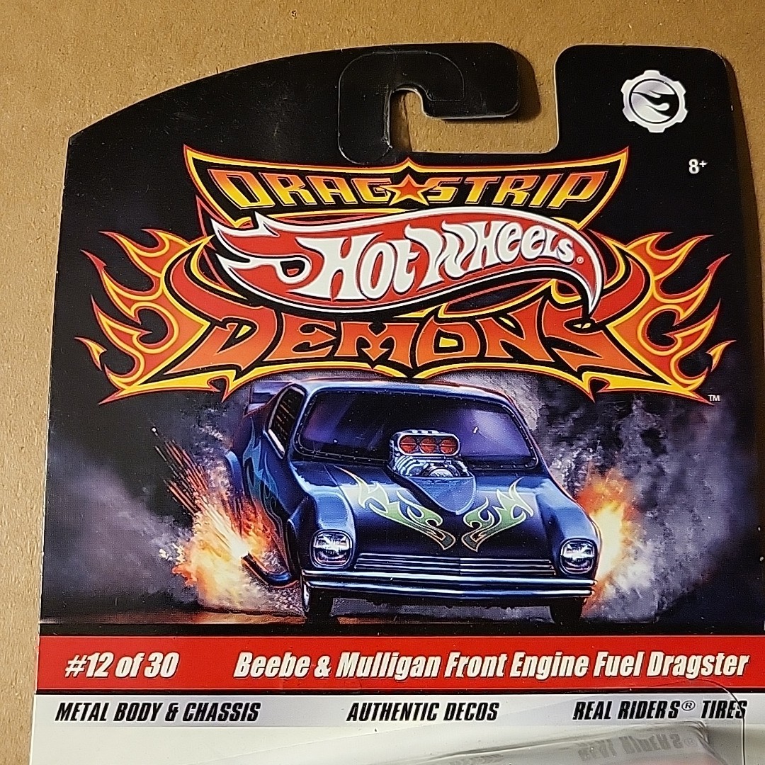 Hot Wheels Drag Strip Demons, #12 of 30, Beebe & Mulligan Front Engine Fuel Drag