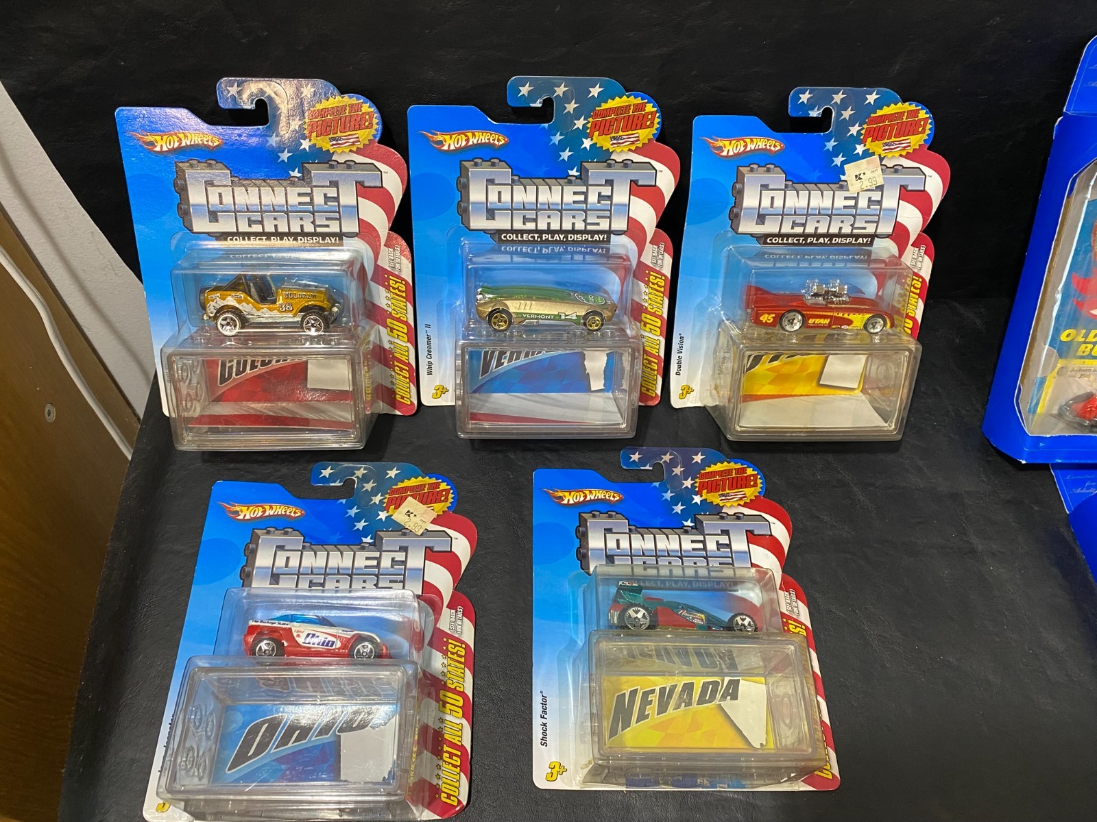 Hot Wheels 30th anniversary & Connect Cars diecast lot 1:64 w/ dragster