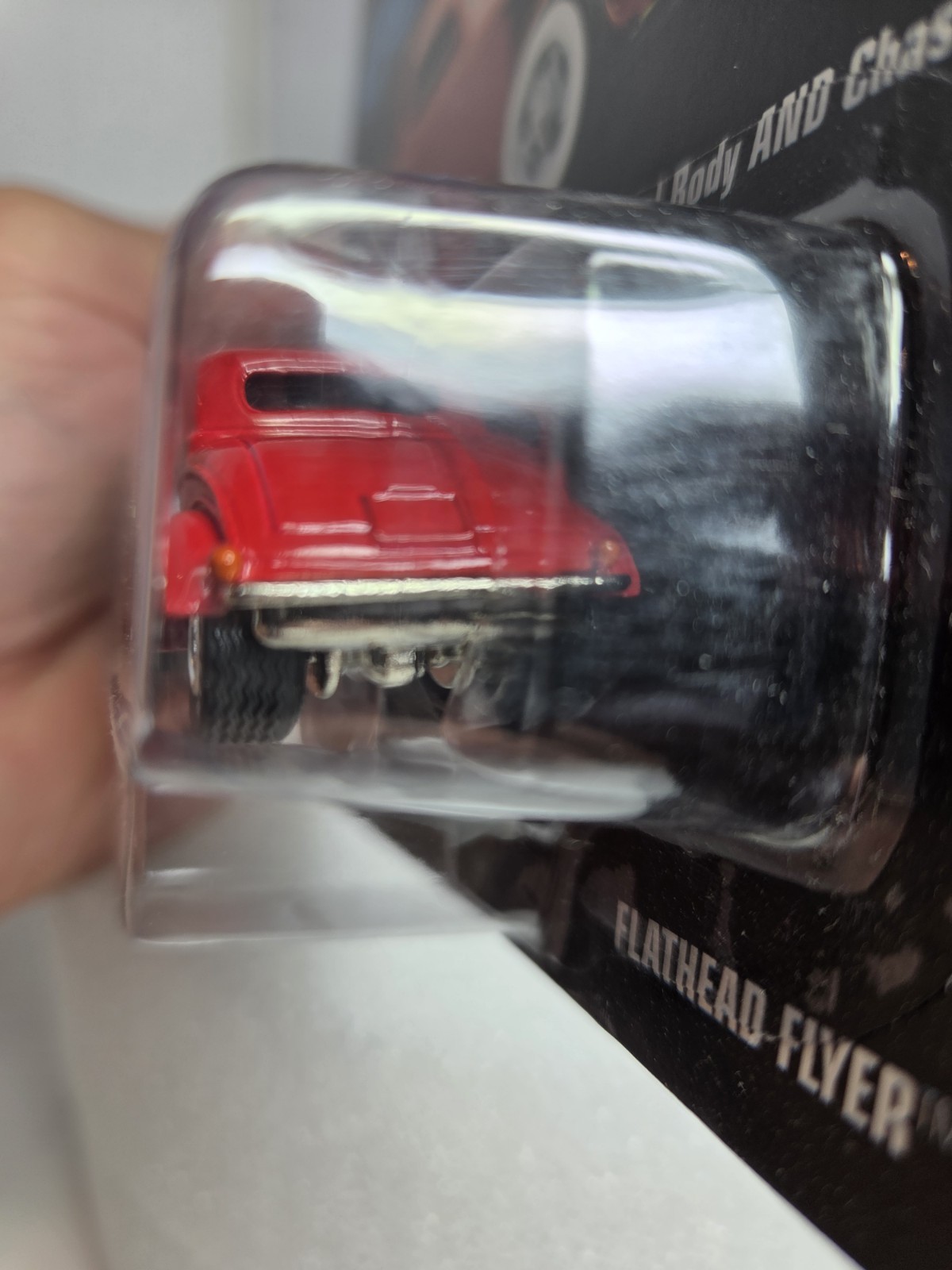 Johnny Lightning Hot Rods 1933 Ford Flathead Flyer #21 Red Diecast 1:64 Scale