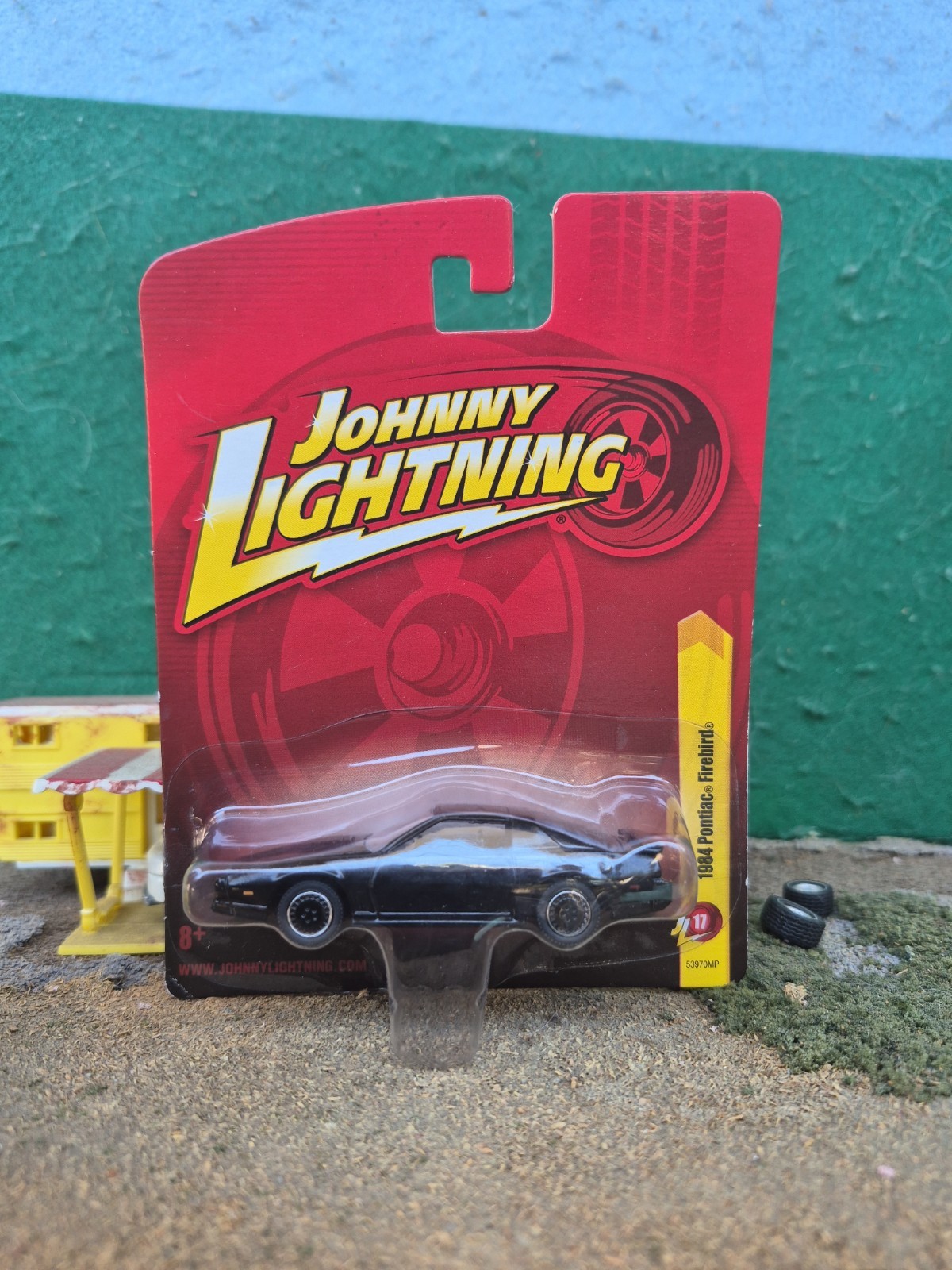Johnny Lightning 1984 Black Pontiac Firebird Kitt 1:64