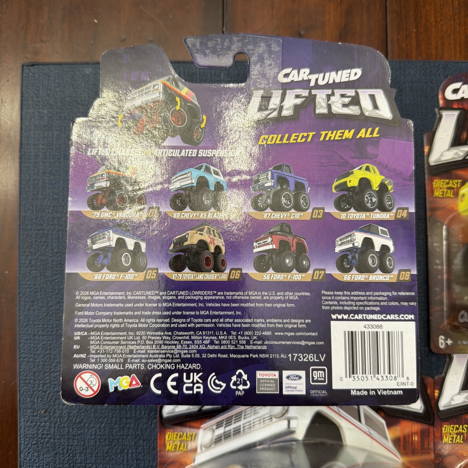 MGA Car Tuned LIFTED Series 1 Target Exclusive Lot of 4 IN HAND! see pix!