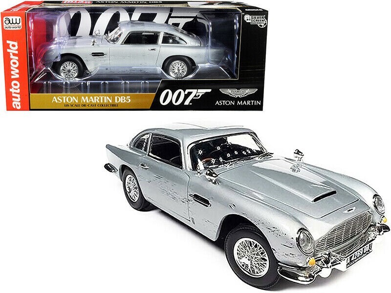 Autoworld 1:18 Aston Martin DB5 James Bond 007 No Time to Die Damaged Version