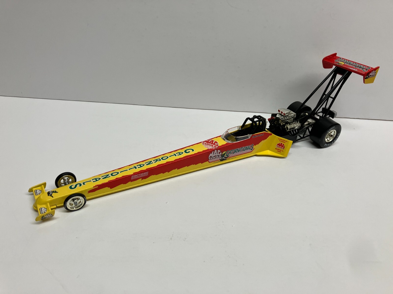 NHRA 1/24 Gatornationals 1997 Mac Tools Top Fuel Dragster Limited Edition