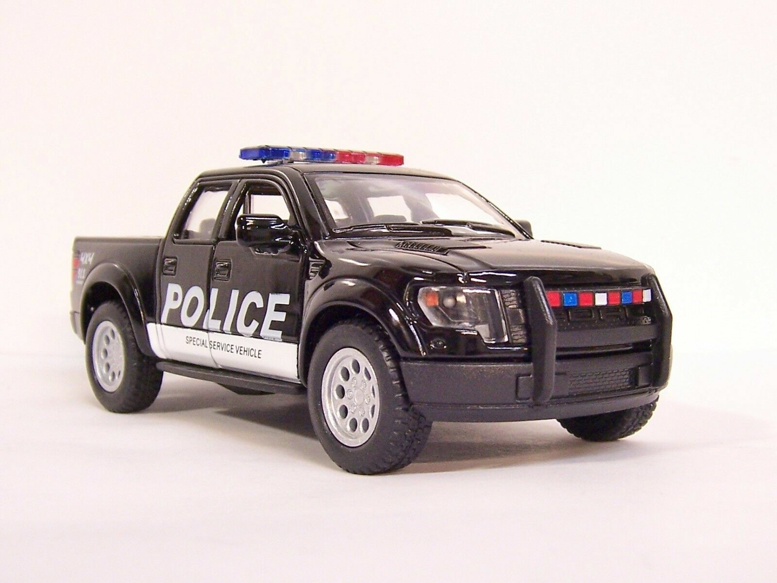 2 PCS, 2013 Ford F-150 SVT Raptor SuperCrew Pickup Police/Fire Rescue 1:46, 5”