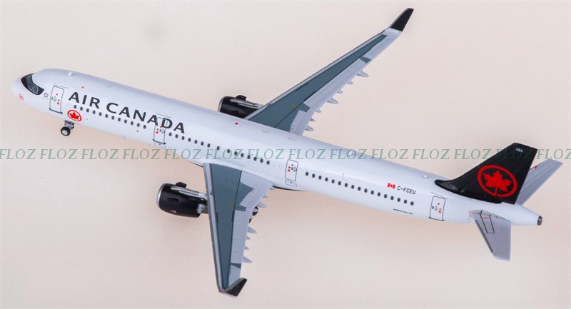 for C Model for Air Canada for Airbus A321 C-FCEU 1:400 Aircraft Pre-built Model