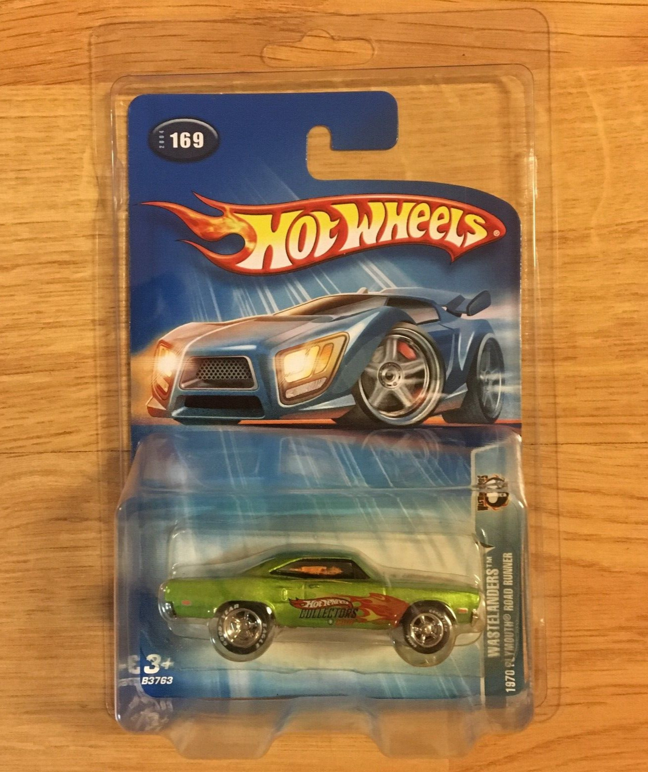 Hot Wheels Wastelanders ’70 Plymouth Road Runner CUSTOM Real Riders Wheel Swap