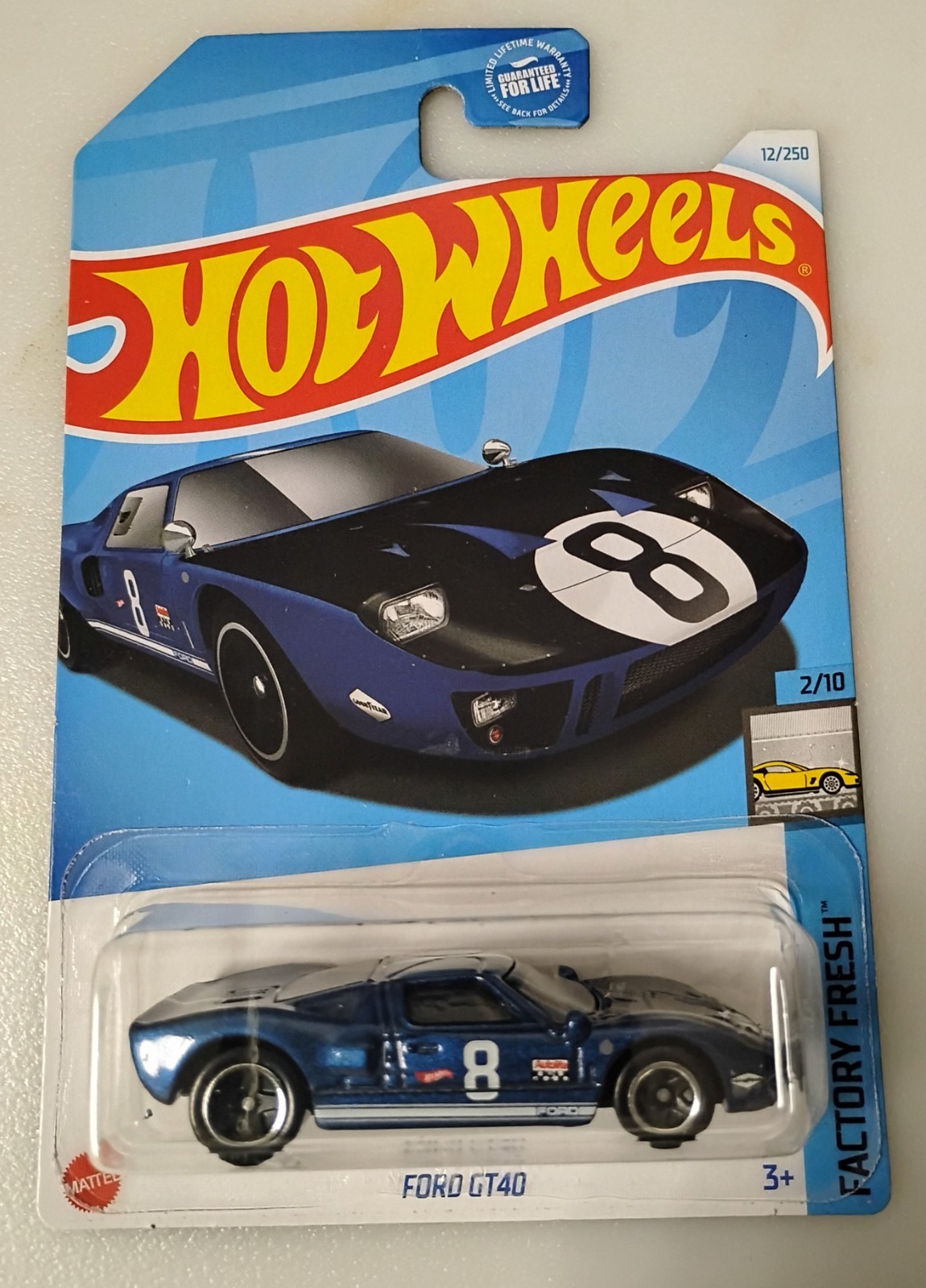 Hot Wheels ’17 Ford GT, Ford GT40, ’67 Ford GT40 Mk.IV, Ford GT-40 Lot 8