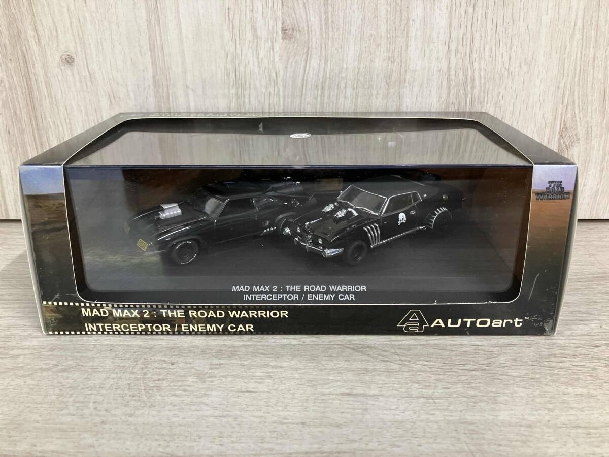 AUTOart 1/43 MAD MAX 2 The Road Warrior INTERCEPTOR Enemy Car Ford Set 52745