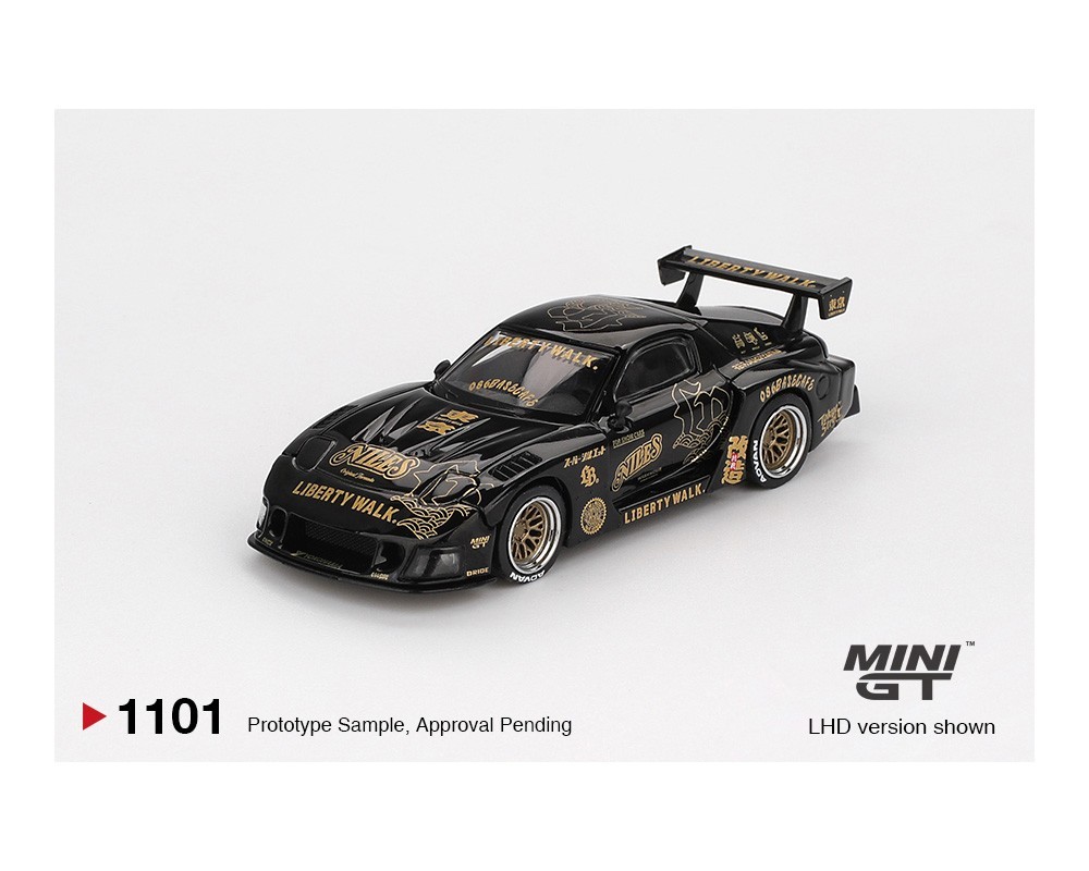 Mini GT MAZDA RX-7 LB-Super Silhouette FD-NILES Black #1101 1/64
