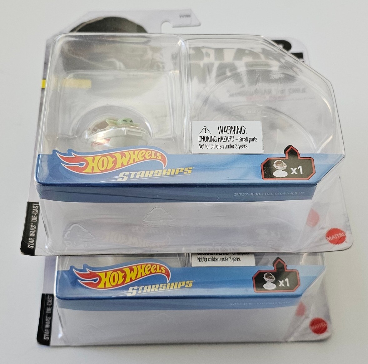 New lot of 2 Hot Wheels Star Wars Starships Hover Pram Diecast Cars