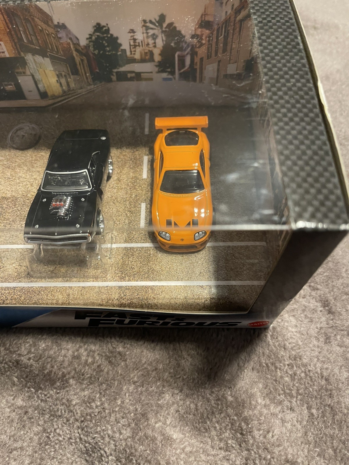 2020 Hot Wheels Premium Fast & Furious 4 Piece Diorama Box Set NIB