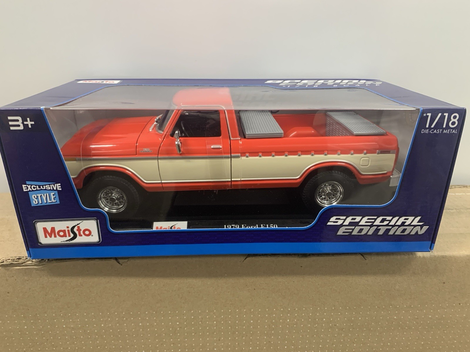 Maisto 1979 Ford F150 1:18 Special Edition Exclusive Style Die Cast NIB 2022