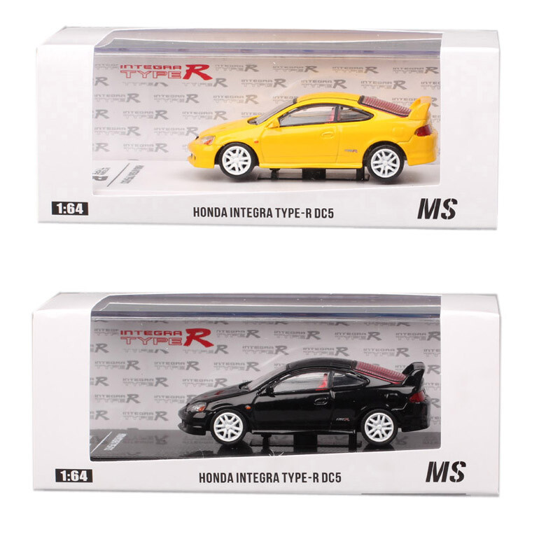 MS 1/64 Scale Honda Integra Type R DC5 Sports Car Model Diecast Toy