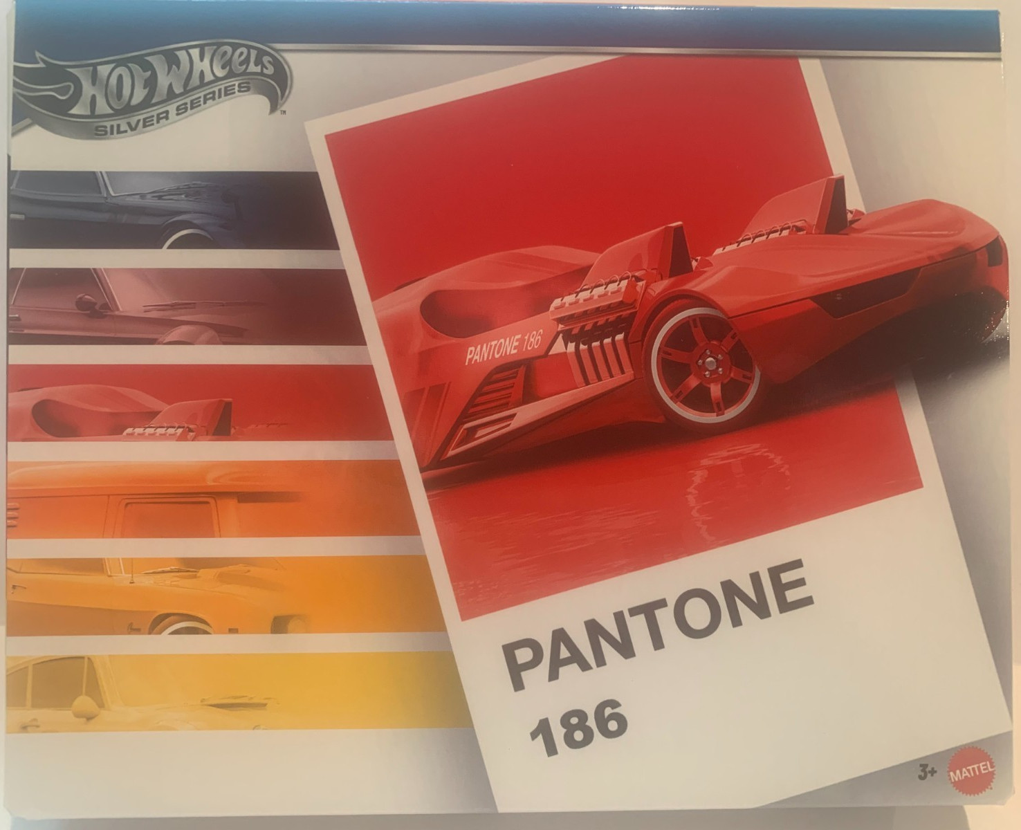 Hot Wheels, Silver Series, Pantone 186, Set of 6, New, Complete Set, Free Ship