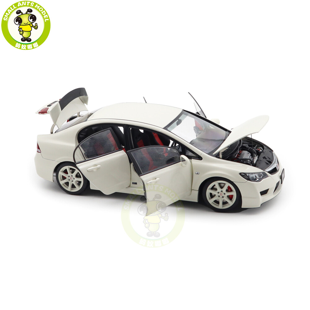 1/18 MOTORHELIX Honda CIVIC Type R FD2 2007 Early Version Diecast Model Car