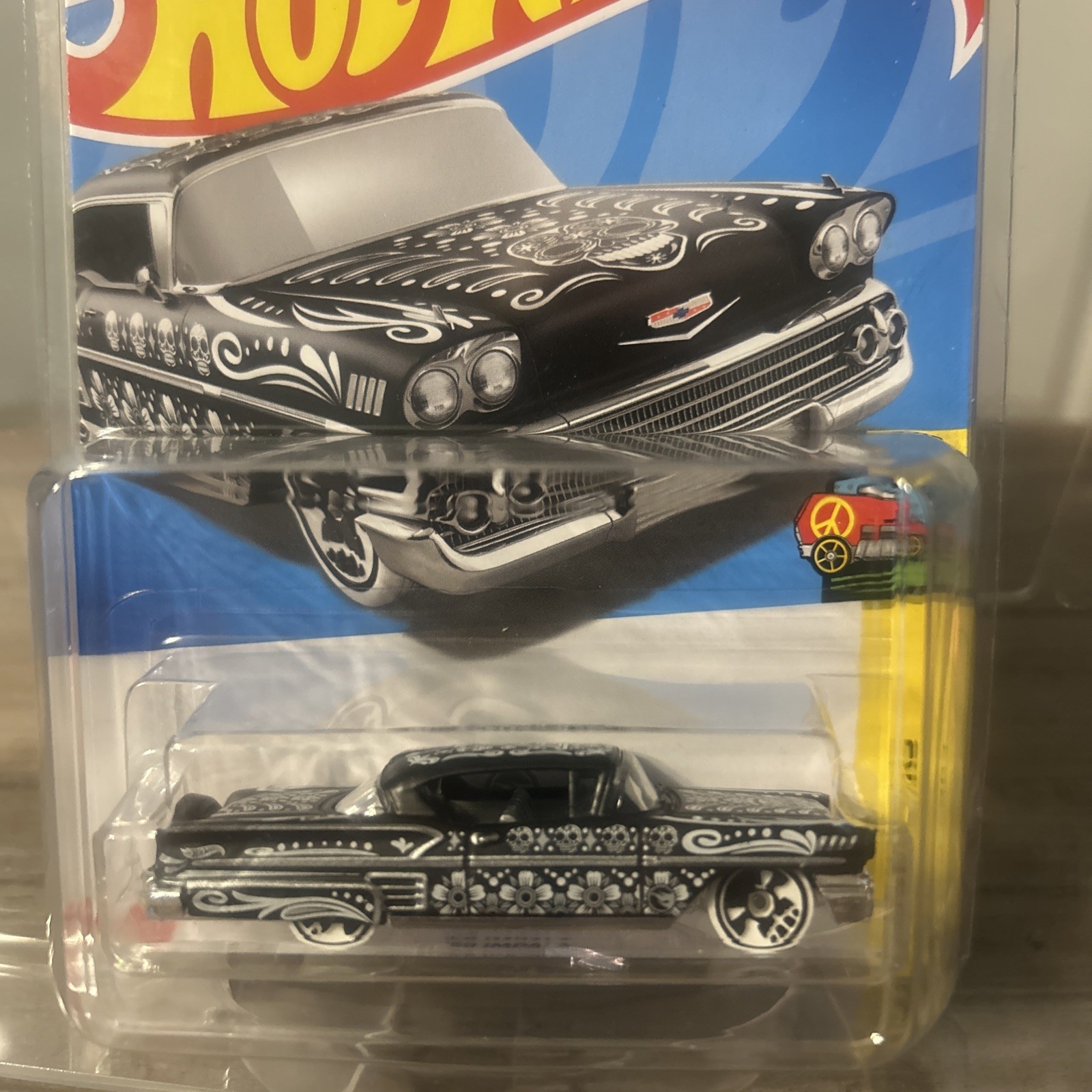 Hot Wheels ‘58 Chevy Impala Treasure Hunt In Protector Rare