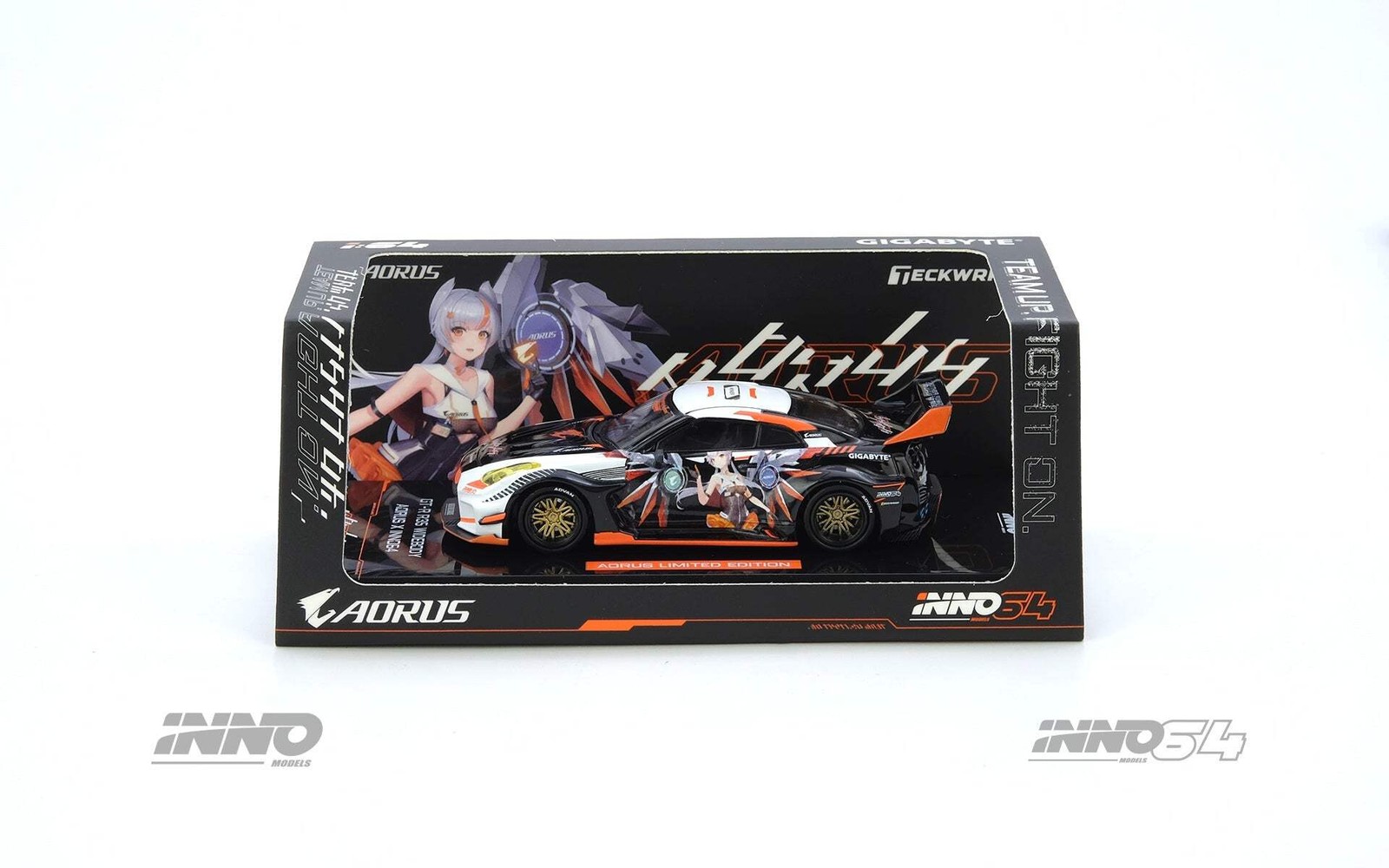 Inno64 1/64 GT-R R35 Widebody Aorus X Inno64 Limited Edition