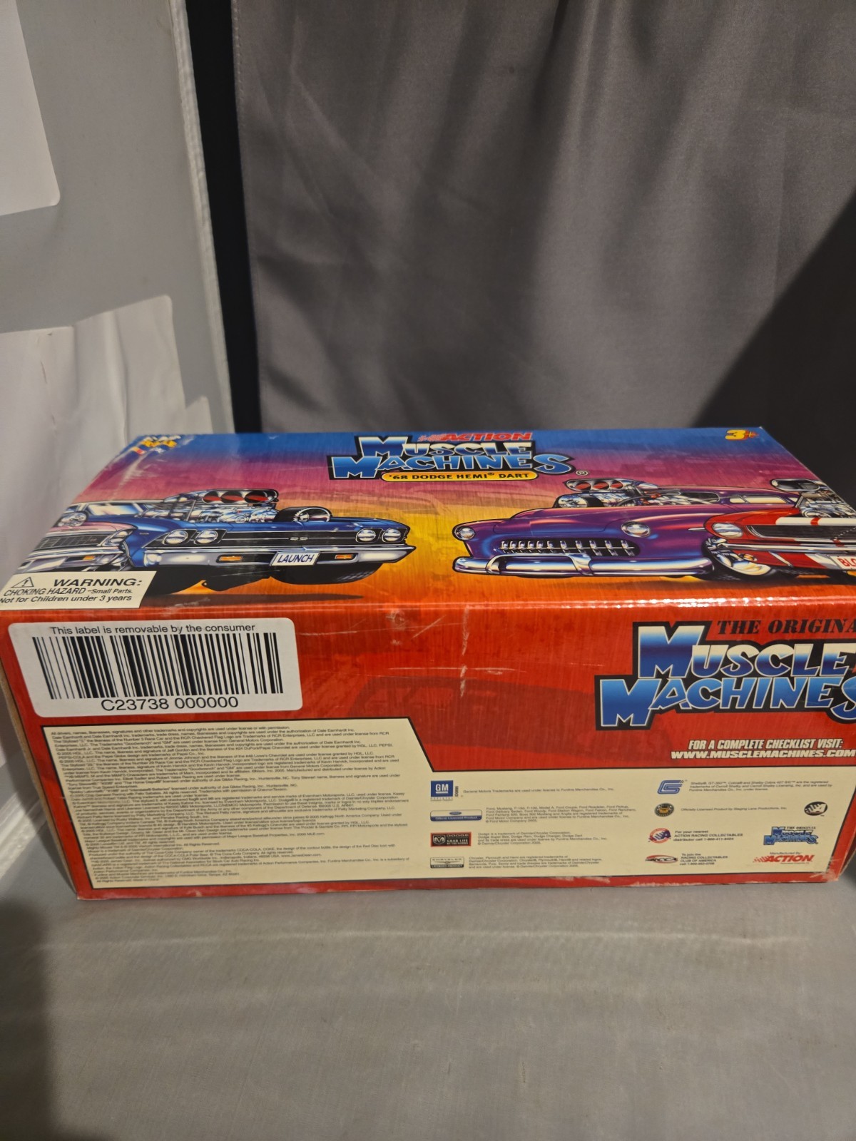 * READ* Muscle Machine Richard Petty #43 STP 1969 Dodge Dart 1:18 Diecast RARE