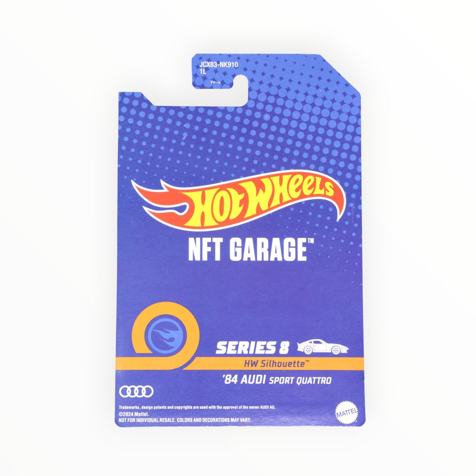 Hot Wheels ’84 Audi Sport quattro #15 – 2024 NFTH Garage A