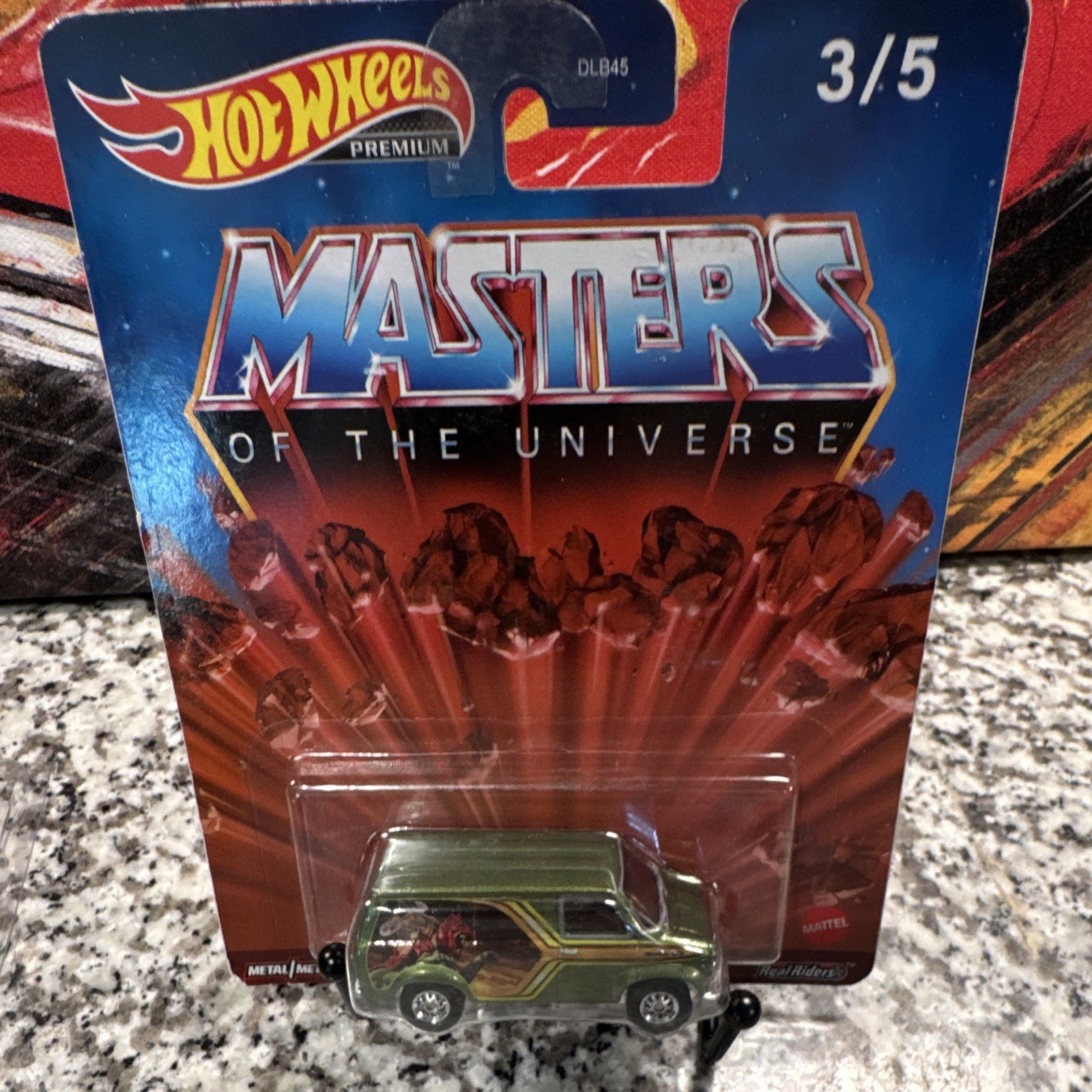 Hot Wheels Premium Masters of the Universe Ford Transit Supervan 1:64 Green
