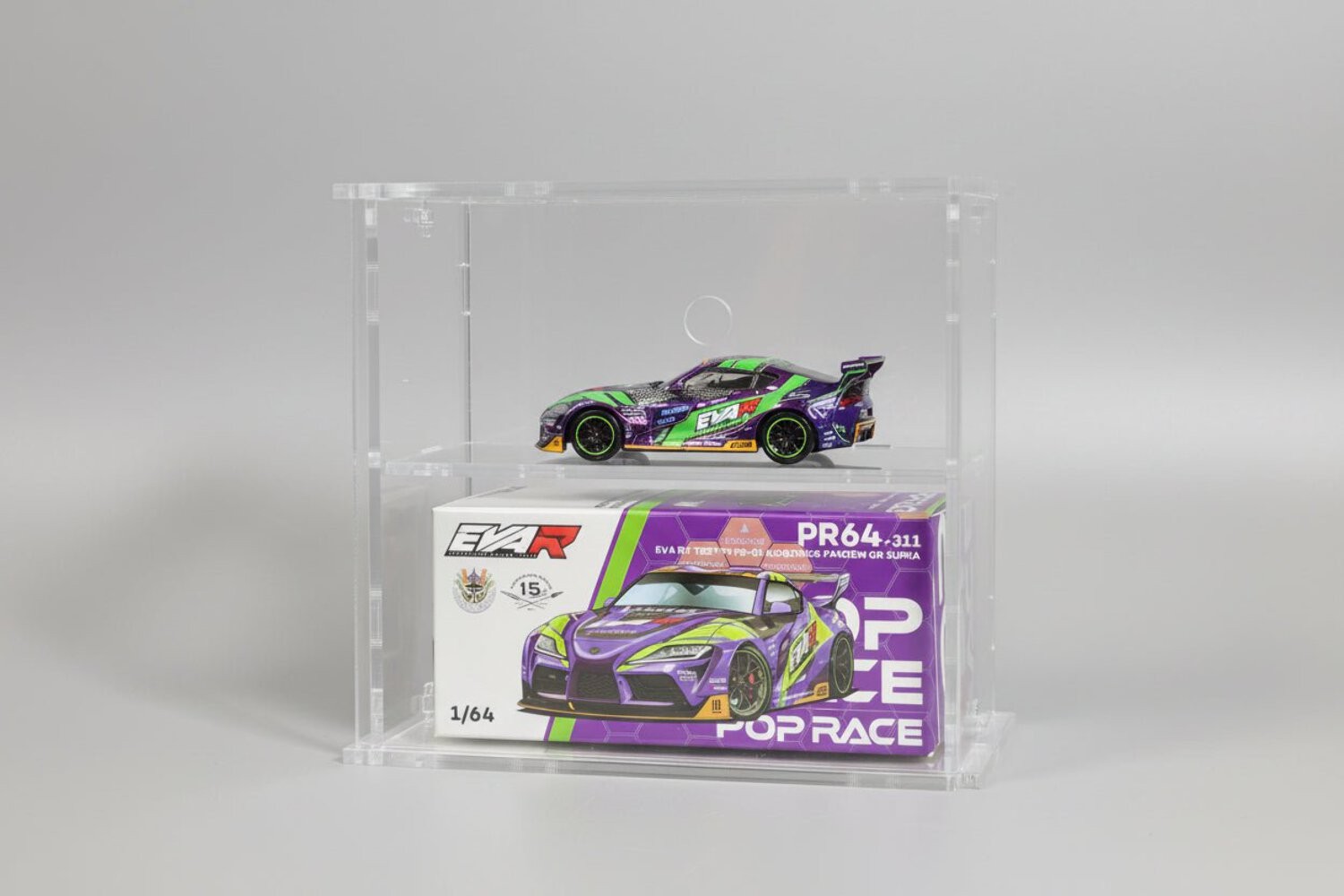 Acrylic Display Case C2 (For Pop Race Event Box / Kaido House)