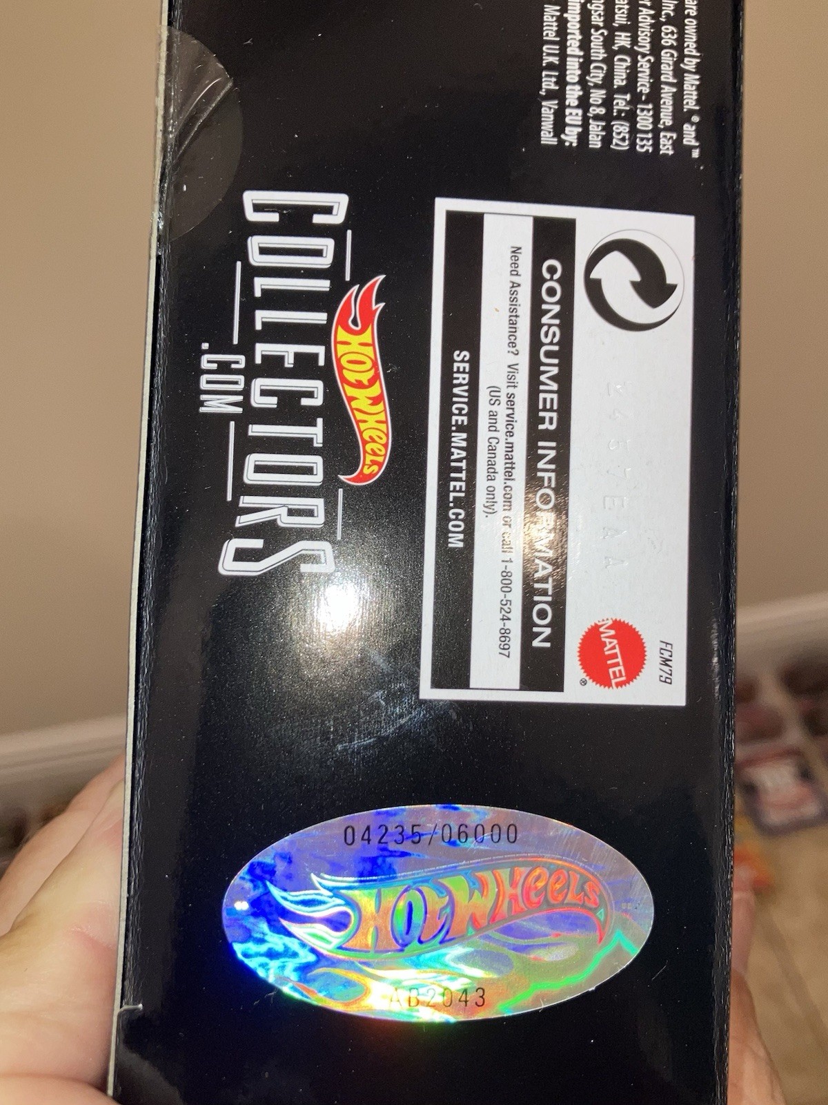 Hot Wheels Redline CUSTOM CORVETTE, Mint In Box, RLC Original 16, 2/6000 SWEET!
